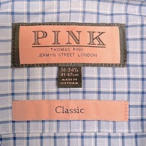 THOMAS PINK Classic Fit French Cuff Shirt